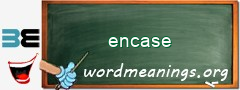 WordMeaning blackboard for encase